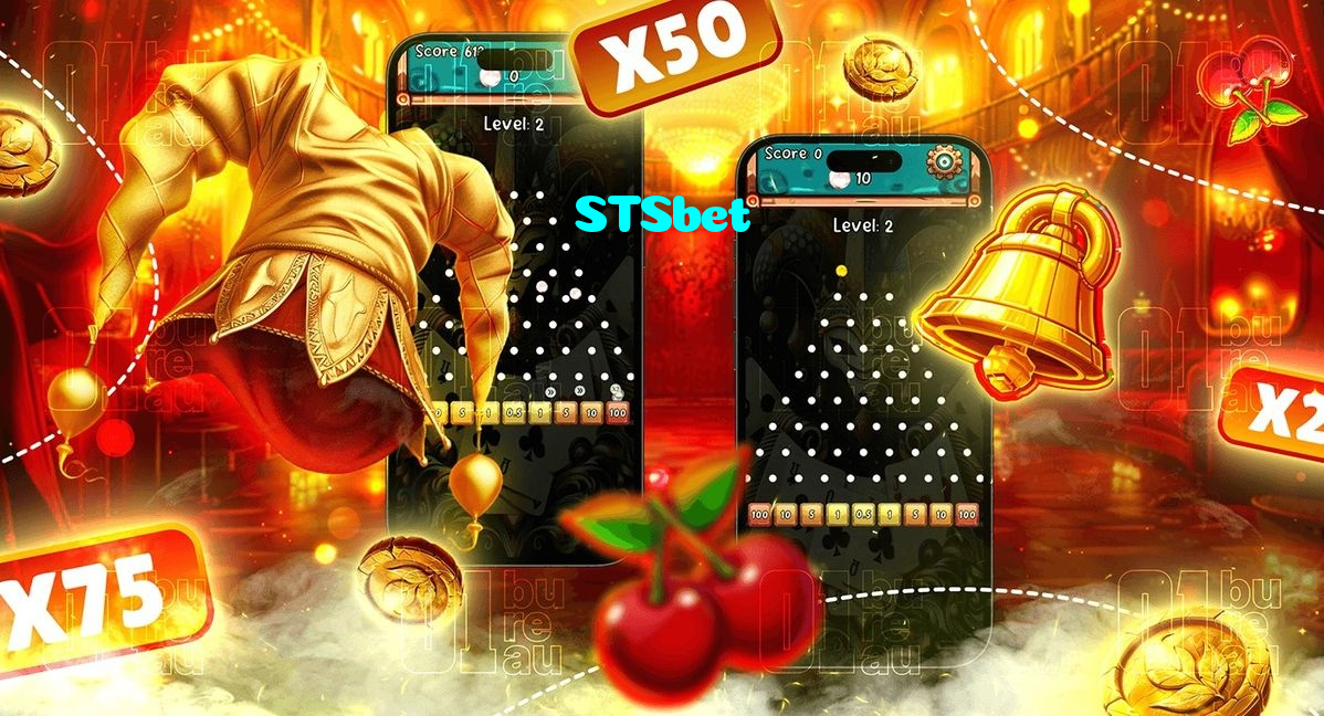 STSbet casino presented on mobile device in Pakistan with slots and live games